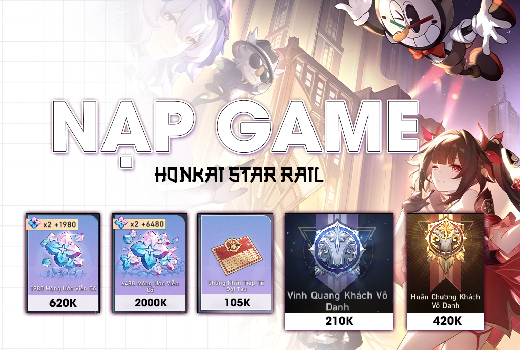 Nạp game HSR